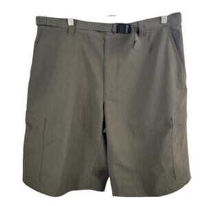 Patagonia Men's Flat Front Cargo Short Brown Size 36 Belted